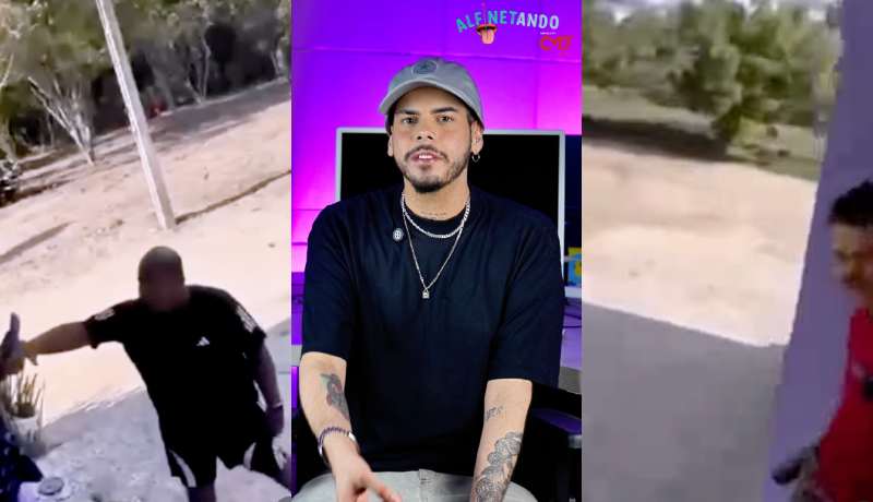 Influenciador Bolete leva garrafada na cabeça após ‘tirar onda’ com homem em bar