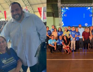 Vice-prefeito Marcelo Palhano destaca avanços na educação durante Jornada Pedagógica em Presidente Figueiredo