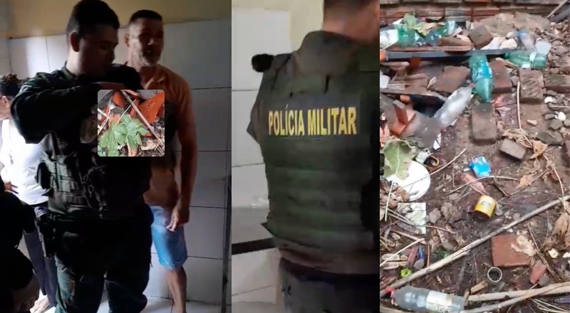 Bebê recém-nascida é jogada em lixão e resgatada por policial militar; veja vídeo