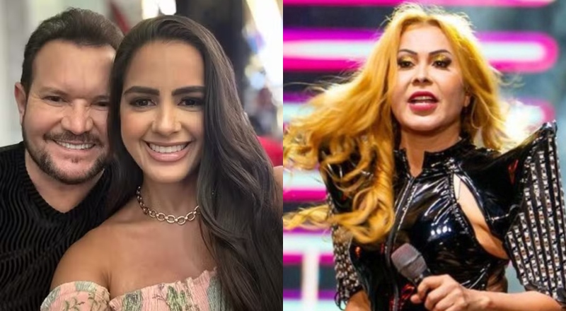 Esposa de Ximbinha diz que já comemora 10 aniversários com ele e web questiona tempo: “Ele ainda era marido de Joelma!”