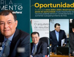 Revista ParlaMento destaca senador Eduardo Braga como “O Arquiteto de Resultados” no Congresso Nacional