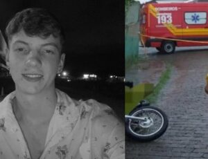 Motociclista de 18 anos morre eletrocutado por fio de alta tensão; veja vídeo