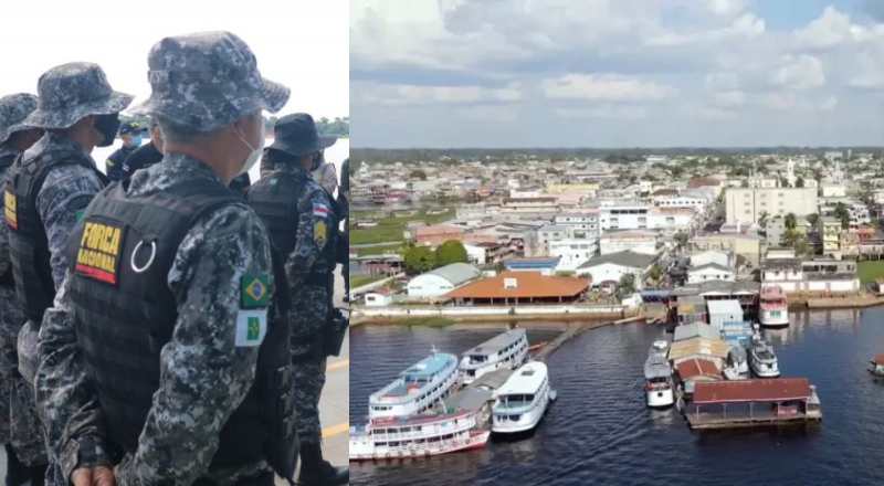 Força Nacional é enviada ao Amazonas para combater crime organizado nos rios Negro e Solimões