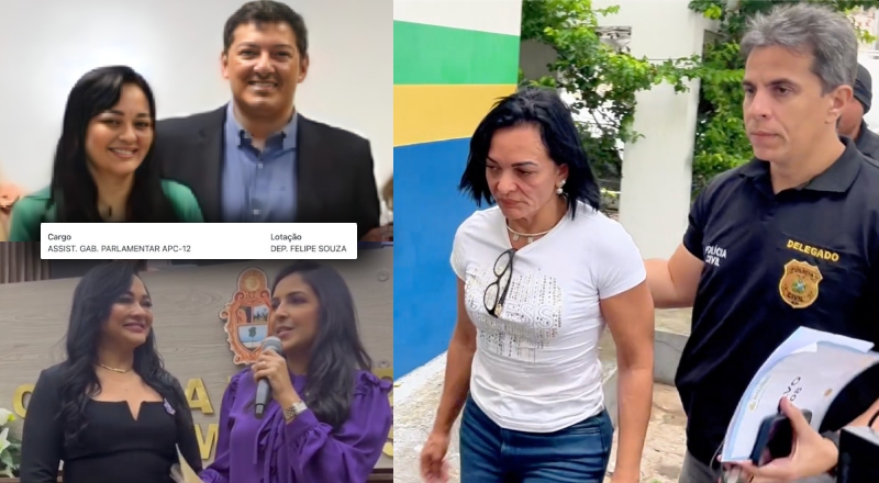 Ligações perigosas: líder do Governo, deputado Felipe Souza e a filha apadrinharam presa por suspeita de elo com o CV na ALEAM