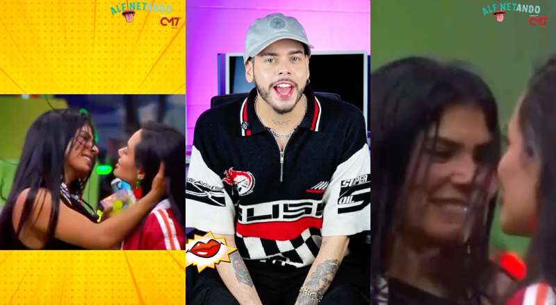 Cunhã Marciele Alburquerque quase beija Jordana no BBB