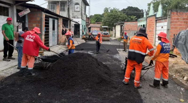 Trânsito no Coroado será alterado por causa de obras a partir de segunda-feira (2)