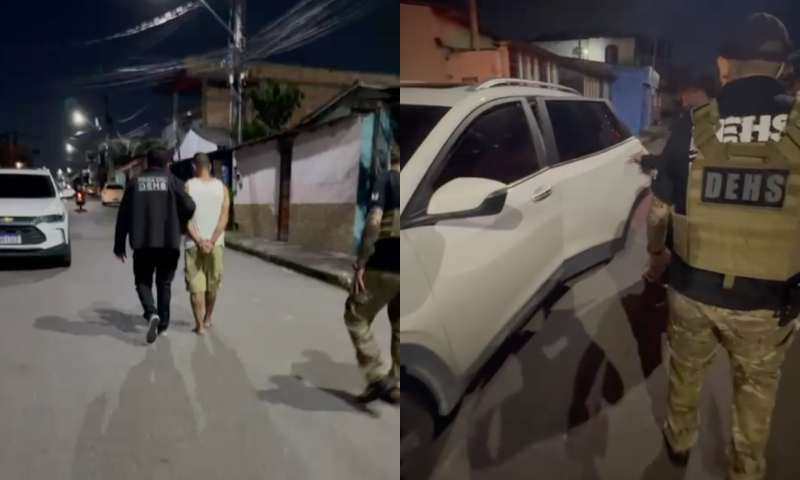 Suspeito de matar idoso e enterrar corpo em banheiro é preso em Manaus; veja vídeo