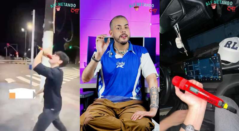 Bomba: cantor Eric Land tem microfone roubado em Manaus