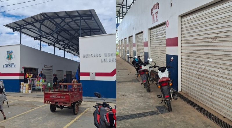 MPAM investiga abandono de boxes no Mercado Municipal de Eirunepé; apenas 4 dos 18 funcionam
