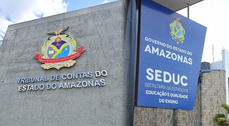 Medida cautelar do TCE-AM suspende contrato de 1,3 bilhão da Seduc