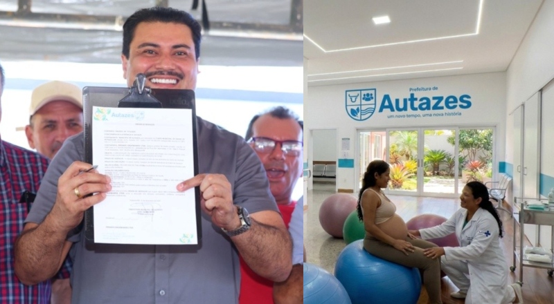 No Mês da Mulher, Prefeito Thomé Neto assina ordem de serviço da Casa de Parto Celina Alves em Autazes