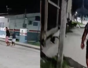 Mulher é violentada no meio da rua em Tonantins; veja vídeo