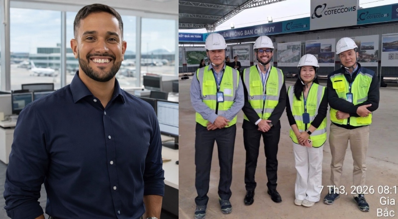 Engenheiro de Manaus lidera projeto para construção de aeroporto bilionário no Vietnã
