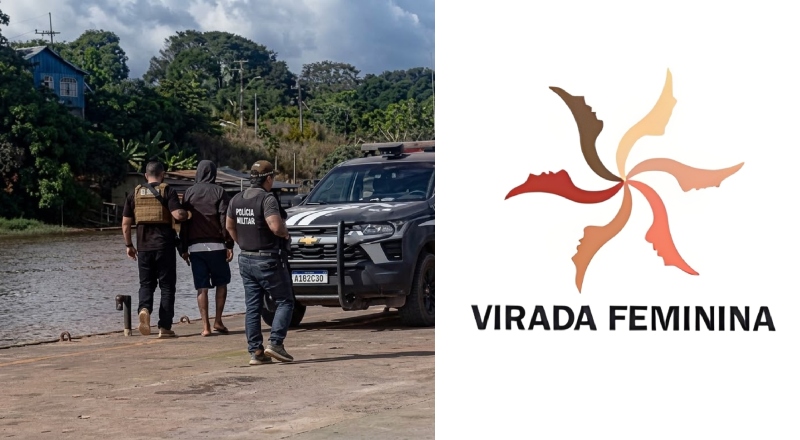 Agressor é preso em Tonantins após mobilização da Virada Feminina no Amazonas; veja vídeo