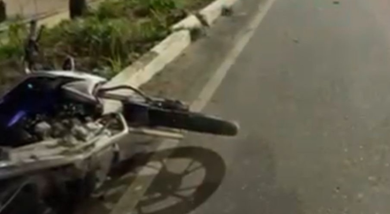 Tragédia: jovem morre em grave acidente de moto em avenida de Manaus