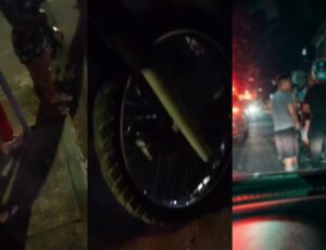"Melhor a mãe dele chorar do que a minha": assaltante fica pra trás e recebe 'carinho' dos moradores da ZL em Manaus; veja vídeo
