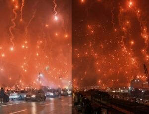 Sob chuva de 200 mísseis, Irã atinge bases israelenses com bombas de fragmentação; veja vídeo