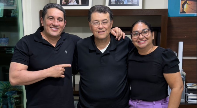 Encontro político fortalece aliança entre Simão Peixoto e Eduardo Braga para garantir desenvolvimento dos municípios do interior