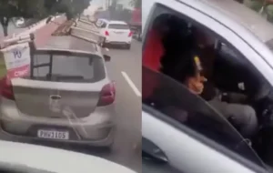 Motorista que impediu passagem de ambulância e ameaçou motorista do SAMU em Manaus é demitido: "omissão de socorro"; veja vídeo