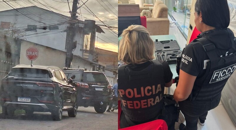 Urgente: Polícia Federal deflagra operação contra facções e cumpre mandados em Manaus