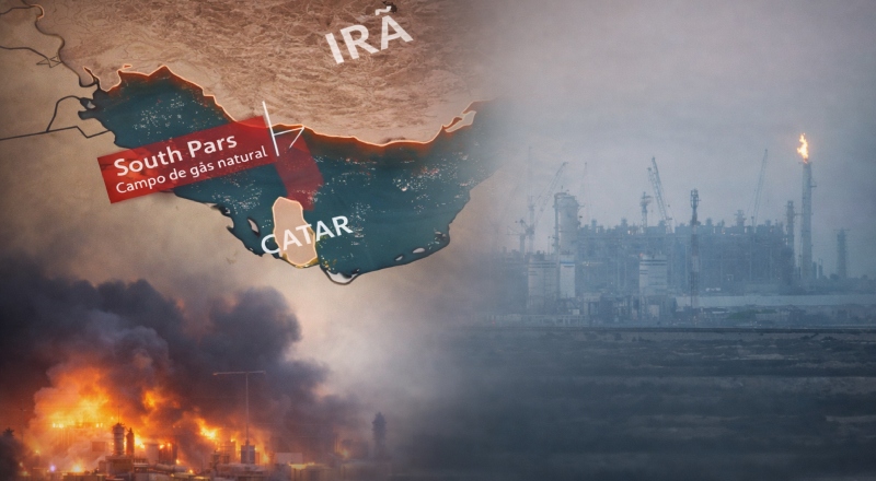 Ataques de Israel ao Irã atingem o maior campo de produção de gás natural do mundo; veja vídeo