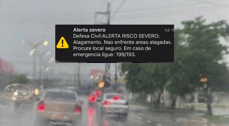 Defesa Civil emite alerta severo para chuvas fortes em Manaus nesta quinta (19)