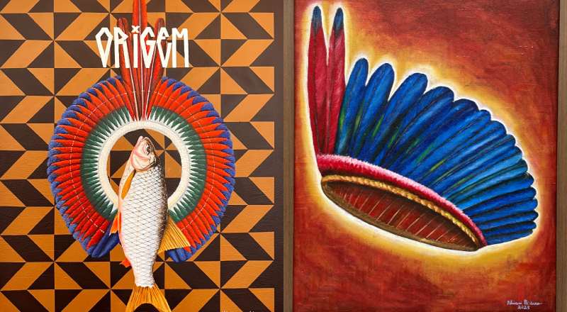 Cocares amazônicos serão destaque na nova Exposição da Valer Teatro em Manaus