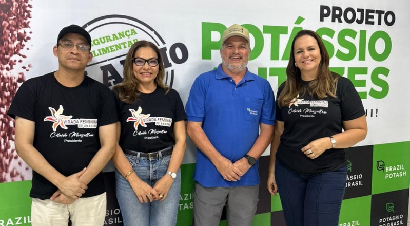 Virada Feminina do Amazonas realiza visita institucional ao Projeto Potássio Autazes, maior reserva de silvinita do Brasil