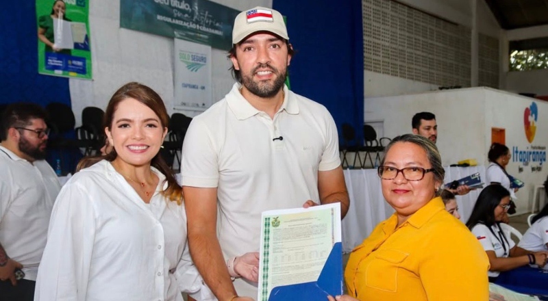 Deputado Thiago Abrahim participa da entrega de títulos rurais em Itapiranga