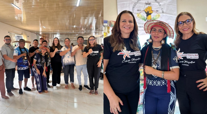 Virada Feminina do Amazonas participa do 1º Ajuri das Mulheres Indígenas em Autazes