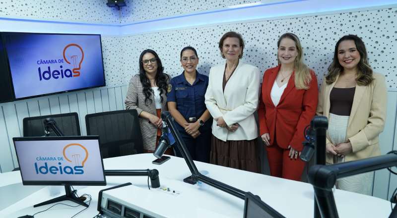 ’Câmara de Ideias’: podcast da CMM destaca protagonismo feminino em episódio especial do Mês da Mulher
