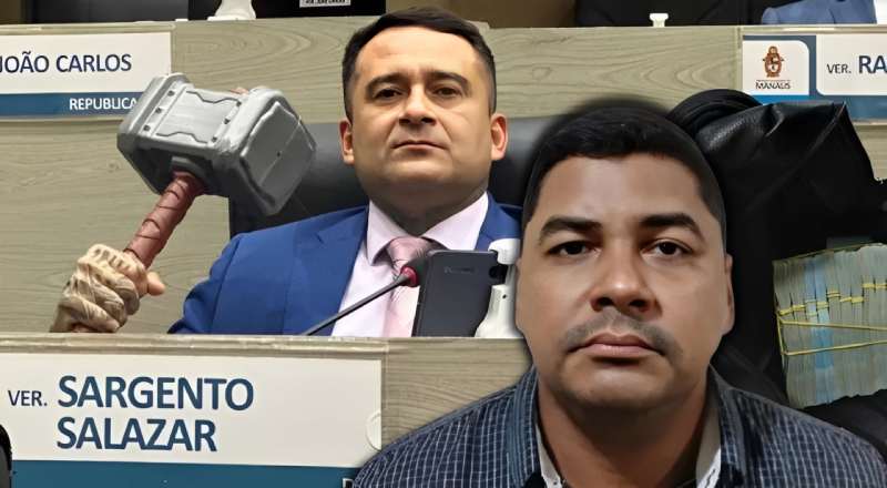 “Cadê a lacração?”: silêncio de Salazar sobre major preso com R$ 1,3 milhão expõe militância seletiva do vereador