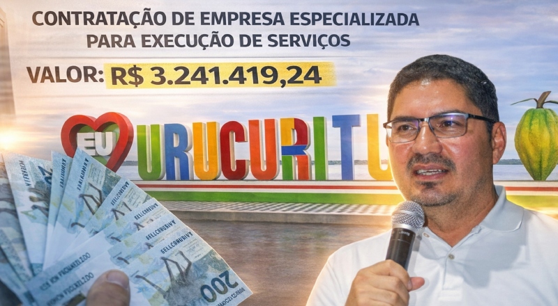 Licitação de R$ 3,2 milhões para limpeza urbana em Urucurituba levanta dúvidas na gestão de Leôncio Tundis