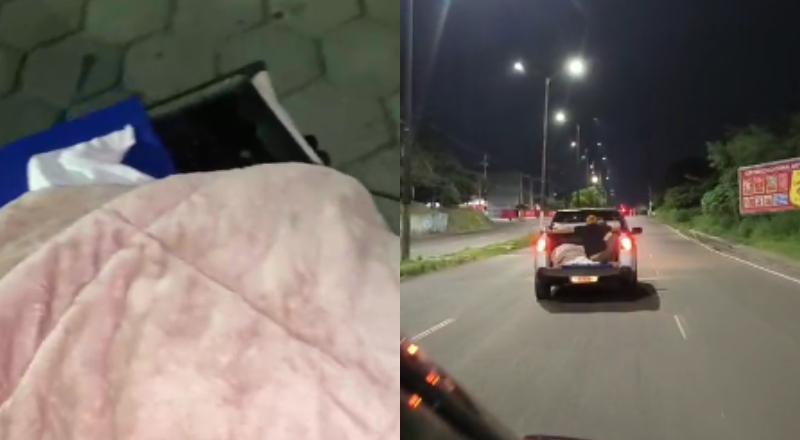 Descaso do Governo do Amazonas: idosa acamada é transportada em caçamba de carro por falta de ambulância; veja vídeo