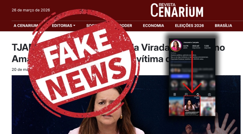 Misoginia feminina: Alessandra Campelo apoia perseguição e republica ‘fake news’ para atacar a presidente do Virada Feminina do AM