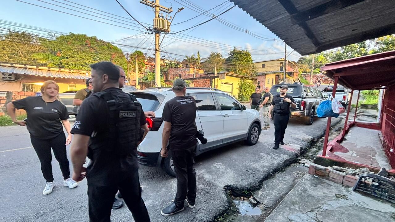 Urgente: Polícia Civil realiza operação na zona norte de Manaus