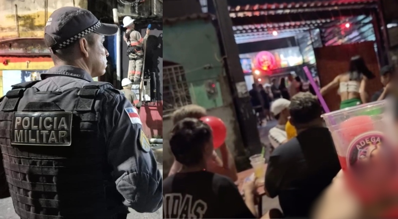 “Acabou pros ‘Crias’ e pras ‘Novinhas'”: polícia passa a fiscalizar adegas de Manaus para impedir entrada de adolescentes; veja vídeo