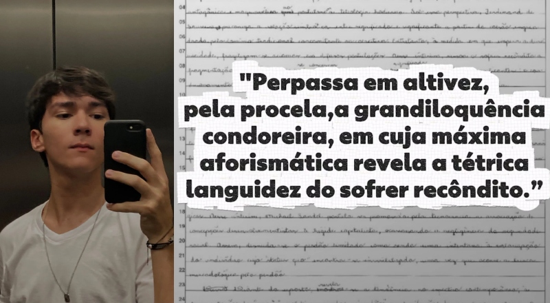 Aluno processa reitor da USP após tirar zero na redação da Fuvest por usar ‘palavras difíceis’; veja vídeo
