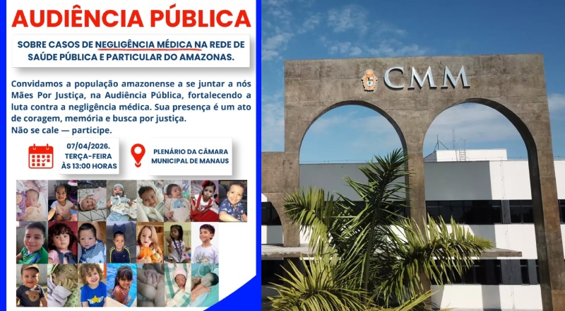 “Mães por Justiça”: mortes de crianças por negligência médica será tema de audiência pública na CMM