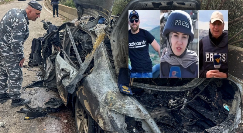 Ataques no sul do Líbano deixam três jornalistas mortos e elevam tensão com Israel