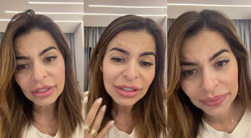 Após rebater Salazar, Viviana Lira sofre ataque cibernético de haters: “Querem derrubar meu Instagram”; veja vídeos