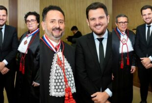 Prefeito Renato Junior prestigia posse dos três novos desembargadores e destaca fortalecimento do Judiciário amazonense