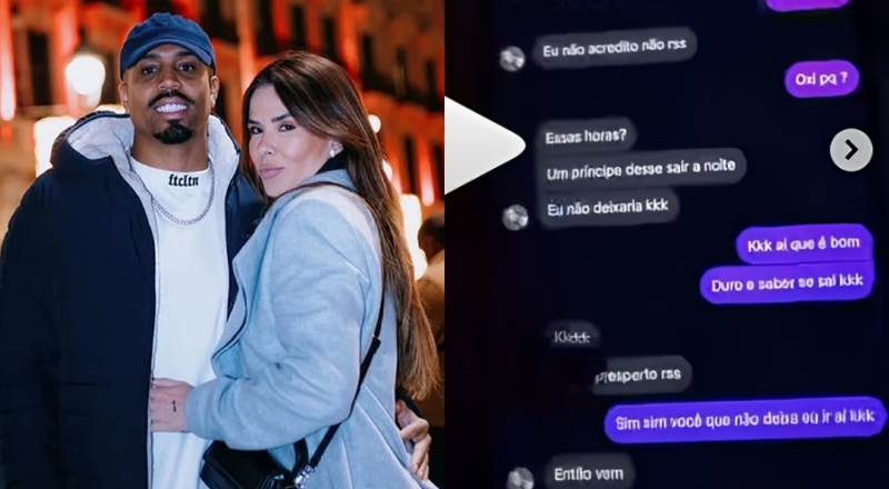 Esposa de irmão de Éder Militão expõe traições do marido: “Essa é religiosa mas sai com homem casado!”; veja vídeo