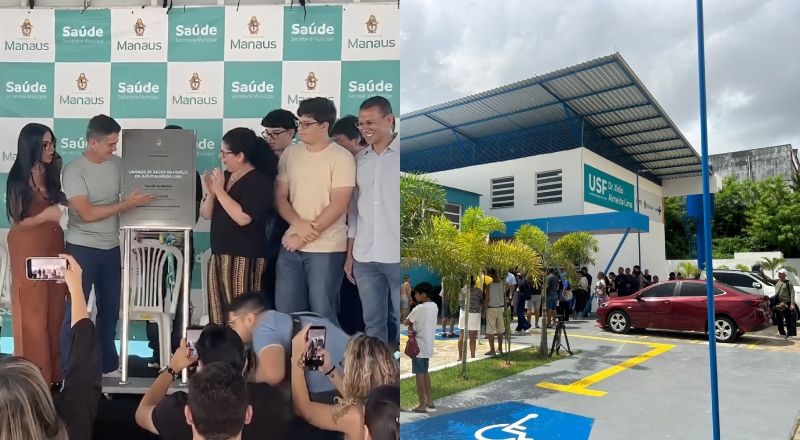 Prefeito David Almeida entrega nova Unidade de Saúde da Família e fortalece assistência no Aleixo