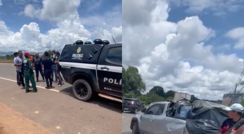 Urgente: mulher morre em grave acidente na AM-070; veja vídeo