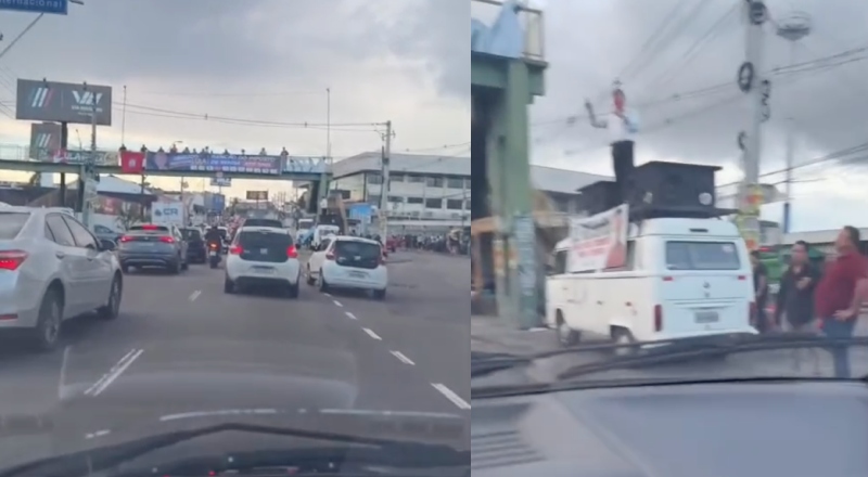“Ninguém tá buzinando, galera”: motoristas de Manaus deixam manifestação pró-Lula no vácuo; veja vídeo