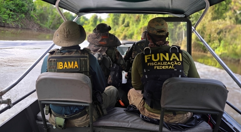 Operação no Vale do Javari apreende mais de meia tonelada de pescado ilegal e armamentos no Amazonas