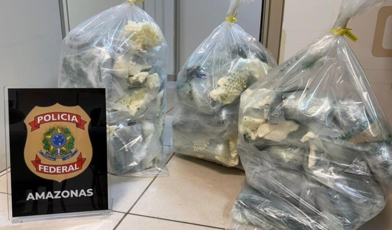 Flagrante no aeroporto: mulher é presa com mais de 36 kg de drogas antes de embarcar