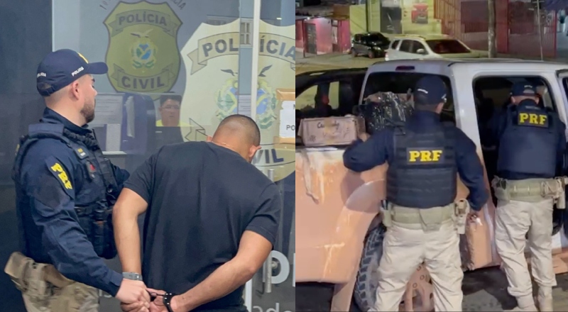 PRF prende homem com drogas e grande carga de peixes durante abordagem no Porto da Ceasa; veja vídeo