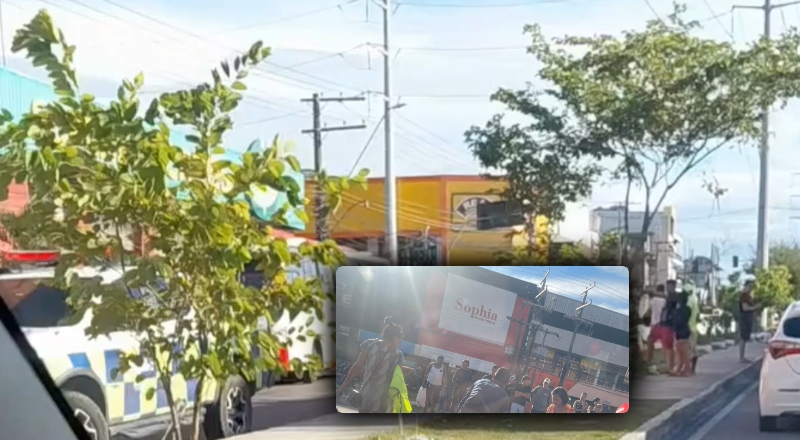 Idoso é atropelado por motoqueiro na Avenida Grande Circular; veja vídeo